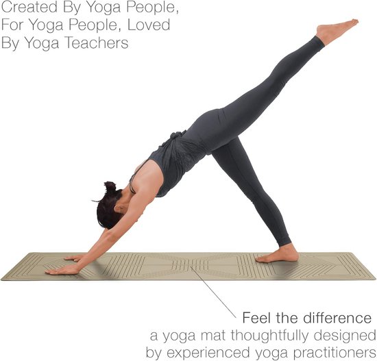 Warrior Yogamat Premium Antislip - Milieuvriendelijk Design voor Yoga — afbeelding 3