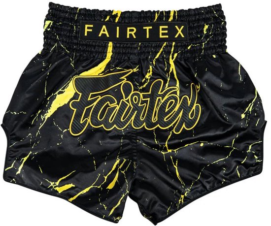 Fairtex Muay Thai Shorts - BS1947 Black Marble - noir/or M