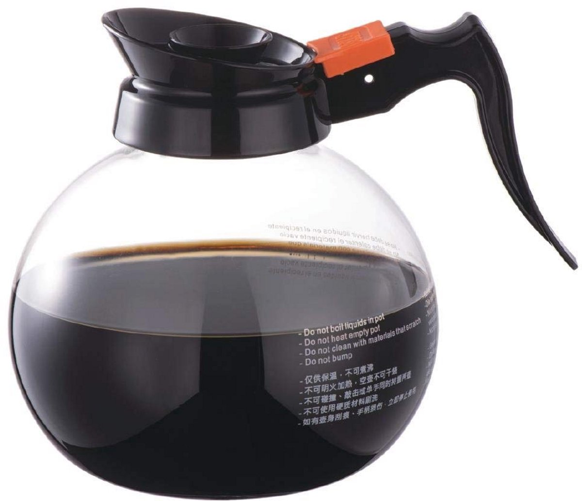 Glazen Koffiekan 1.8 Liter - Luxe Mok Kruik Karaf