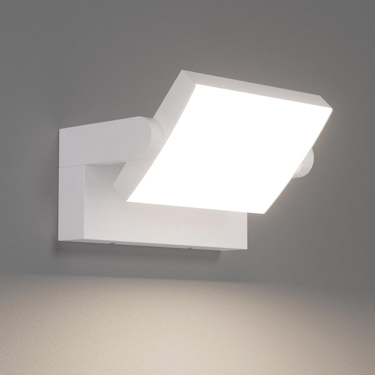 24 W LED Wandlamp - Draaibaar, Waterdicht, Modern, Verstelbaar voor Binnen en Buiten - 1500 Lumen, Natuurlijk Wit 4000 K