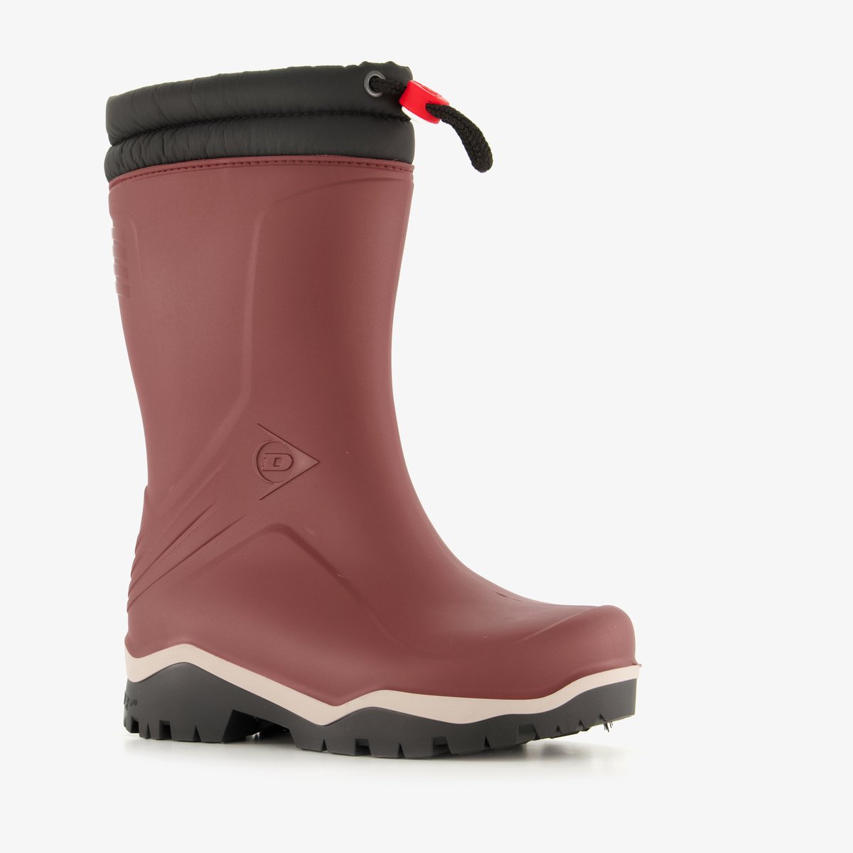 Dunlop Blizzard kinder sneeuw- en regenlaarzen bordeauxrood - Maat 26 - 100% Waterdicht - Snowboots