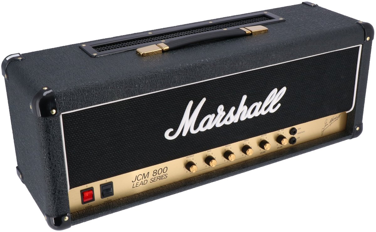 Marshall JCM800 2203 100W gitaarversterker buizentop