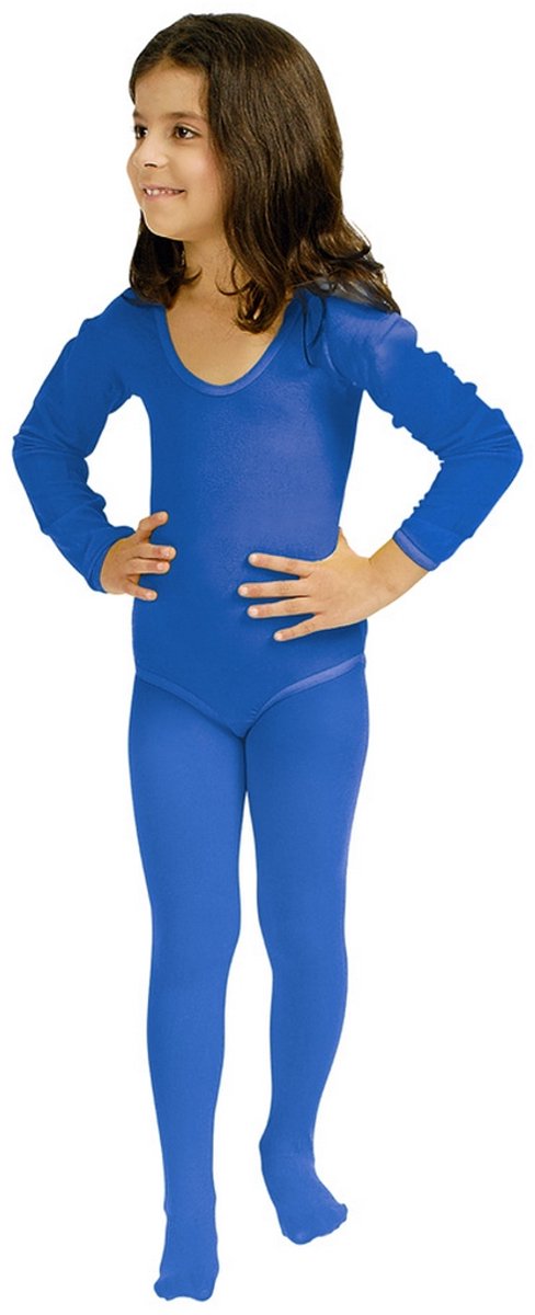 Body Met Lange Mouwen Blauw Meisje