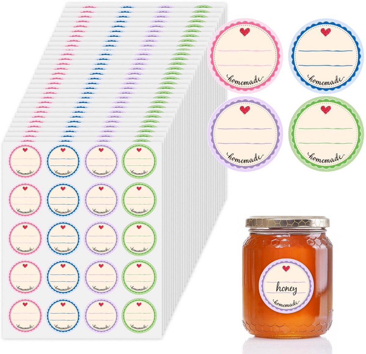 IMPERATORIS® Stickers Kinderen voor Jongens en Meisjes en Computer, Laptop, Telefoon, Kalenders - 600 Stuks