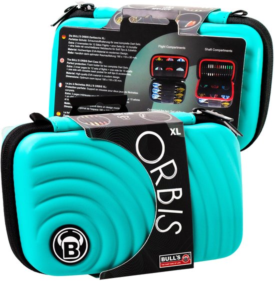 BULL'S Orbis XL Dartcase Mint van Bull's — afbeelding 2