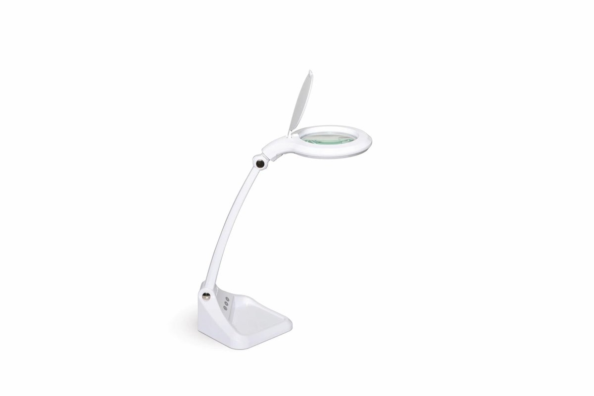 IMPERATORIS® Vergrootglas met Licht | Lampe met 6.500 K - Handheld Vergrootglas voor Kinderen & Senioren -Lichtgewicht & Duurzaam – Educatief Speelgoed voor Natuurverkenning - Lezen & Hobby’s - 1.75x - Wit