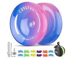 Yoyo voor beginners en kinderen - Responsive K2 Jojo met 12 snaren en opbergtas