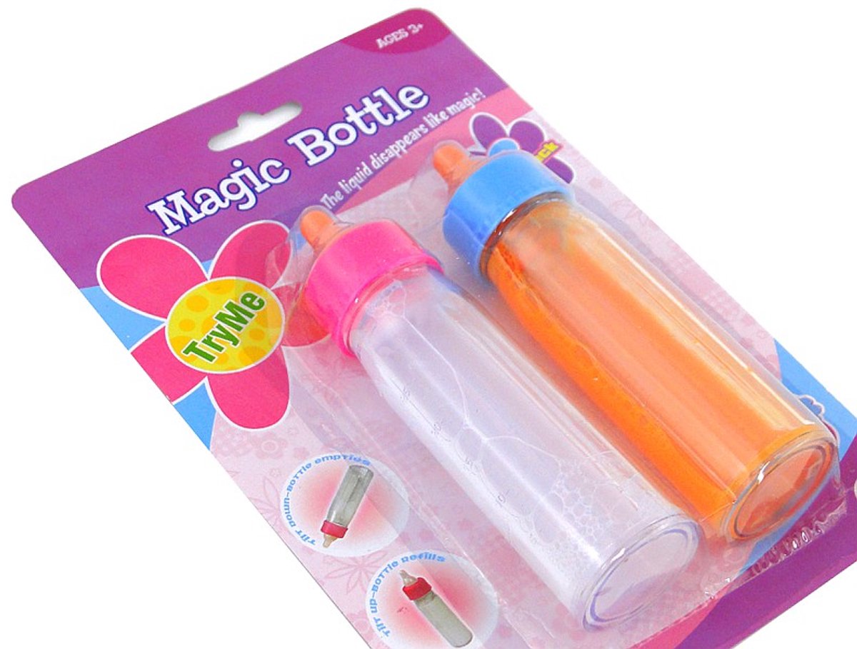 Poppenflessen met Magische Melk en Sap - Adar