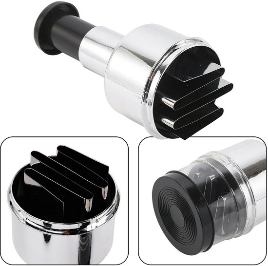 Ynkkvre - Groentehakker - Uienhakker - Uiensnijder - Keukenmachine - Hakmolen - Food Processor - RVS Messen - 2-in-1 Design van Ynkkvre — afbeelding 2