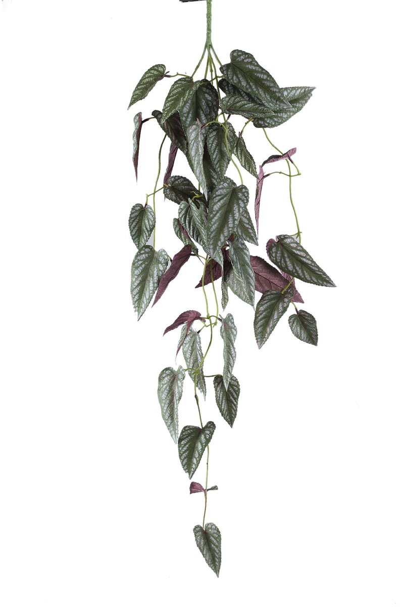 PTMD Kunstplant Bladeren - 76x30x76 cm - Kunststof - Goud