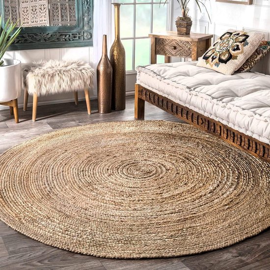 Dutch Lifestyle - Jute - Vloerkleed - 160x230 cm - Beige | Leen Bakker