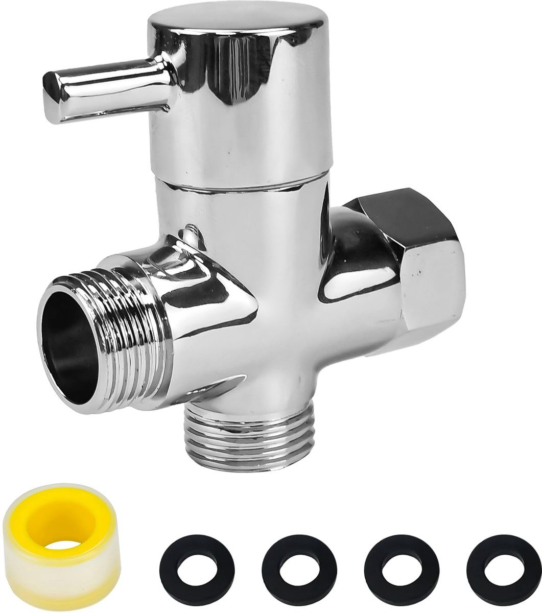 Stunq® Nieuwe Multifunctionele 3-Weg Douche Omschakelventiel voor Badkamer en Keuken