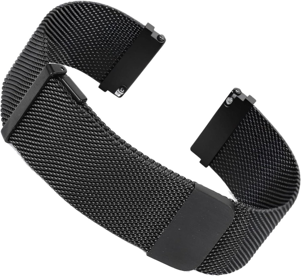 22 mm metalen horlogeband snelsluiting roestvrijstalen armband vervanging - verstelbaar horlogebandje voor dames en heren - duurzaam en stijlvol design