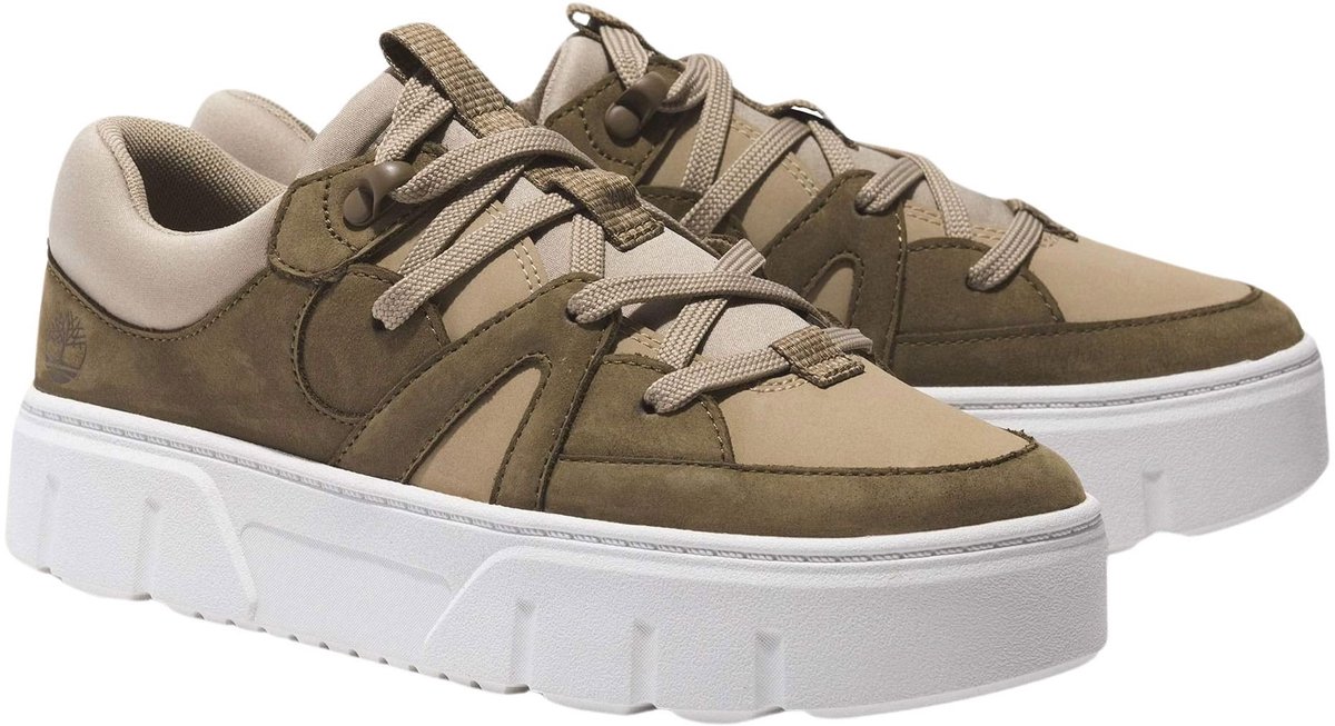 Timberland Laurel Court Low Lace Up Schoenen Dames Beige