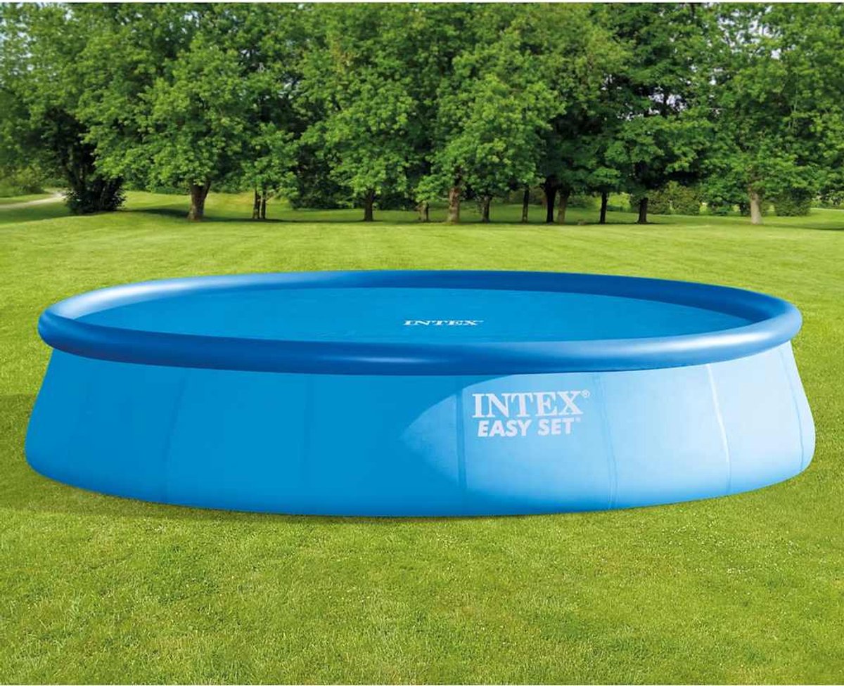 Intex Solar Zwembad Afdekzeil - Easy Set & Frame Zwembad Ø 549 cm — afbeelding 12