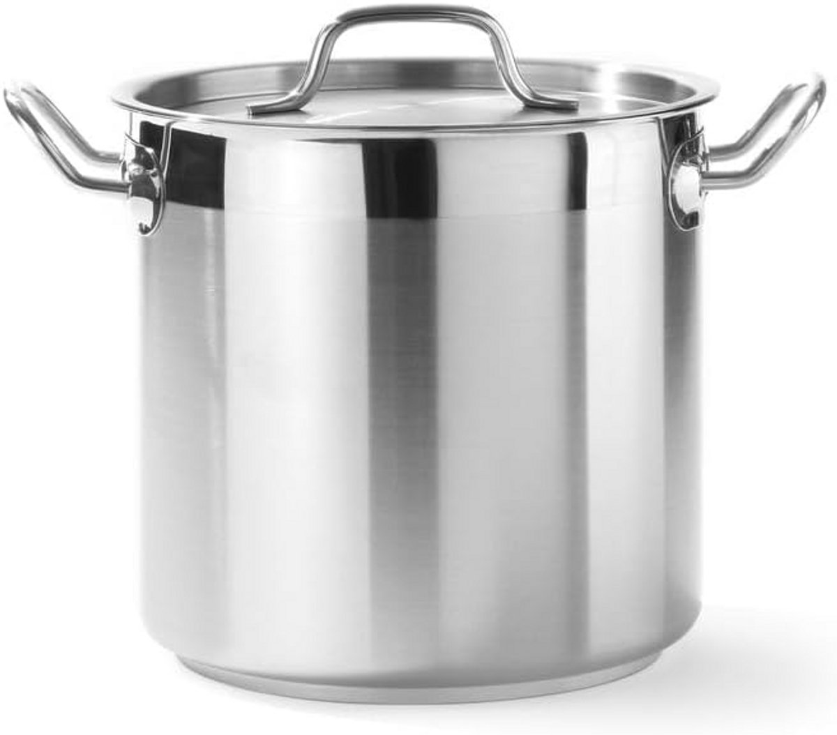 Professionele Kookpan Hoog met Deksel - 6 Liter - RVS Sandwichbodem