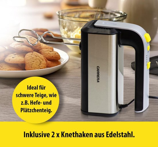 Bestron Power Handmixer met LCD-display en 6 snelheden - Nu 17% korting