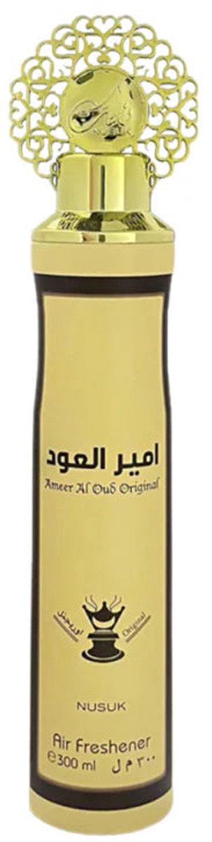 Nusuk Air Freshener Ameer al Oud Original - natuurlijke Arabische geur - 300 ml