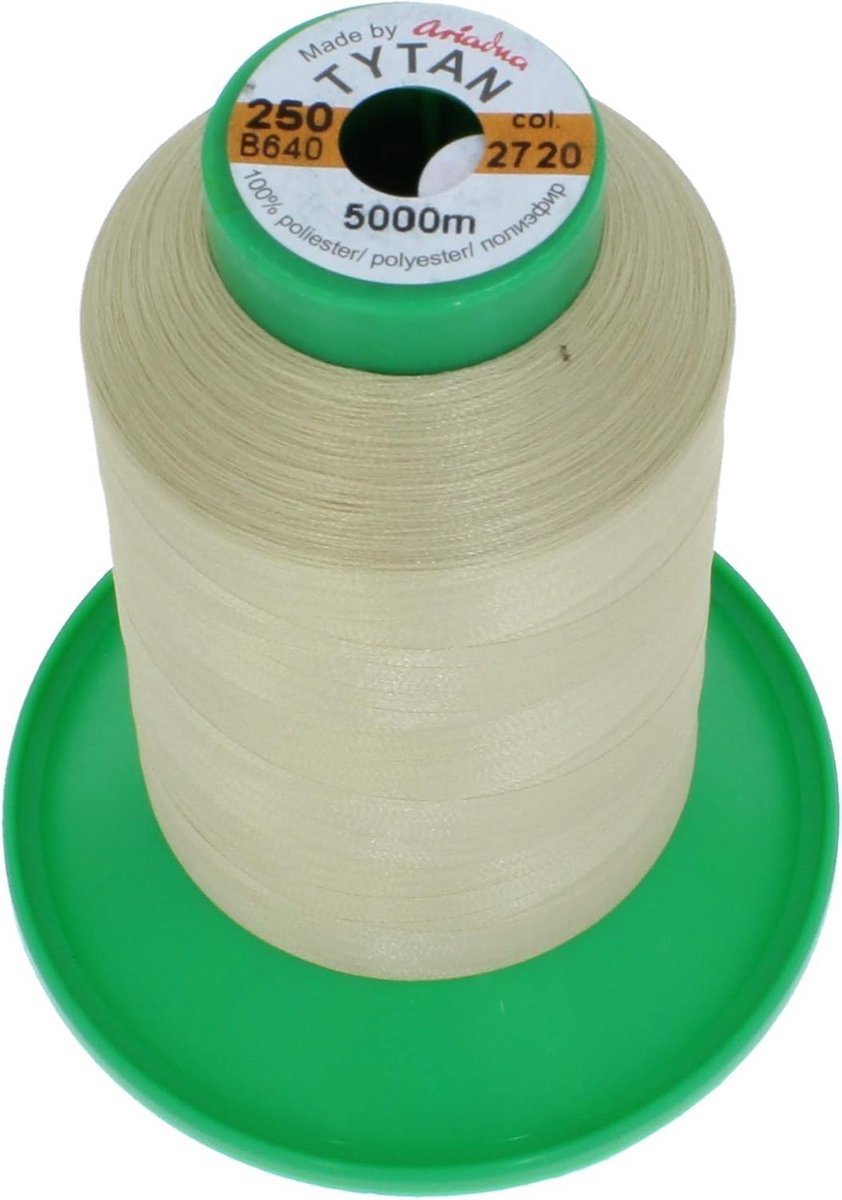 Set van 4 Rollen Sterk Overlockgaren Polyester 5000 Meter - Kettelgaren voor Naaimachine