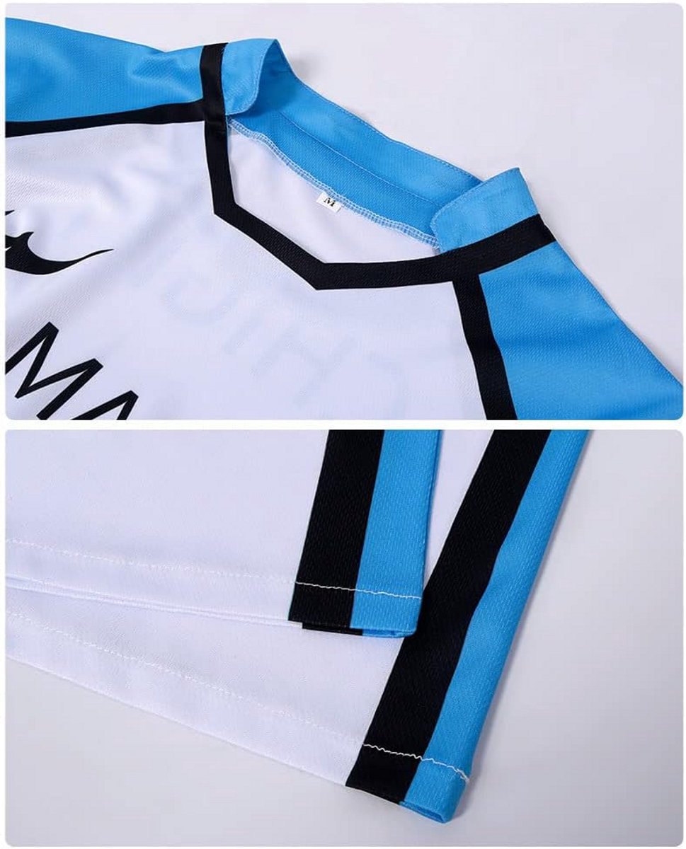 Anime Voetbal Trainingsset Shirt Short Sokken Cosplay Kostuum