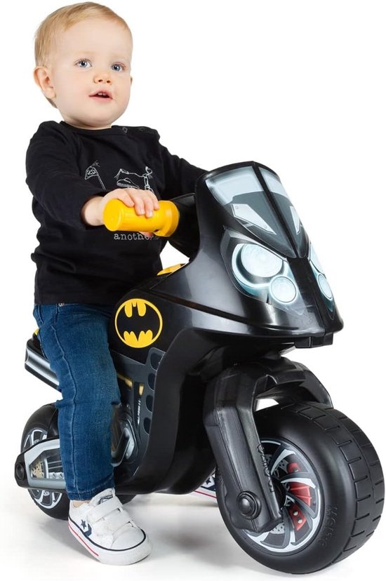 Loopfiets Batman Stijl Crossmotor voor Kinderen - Alles-Terrein Wielen