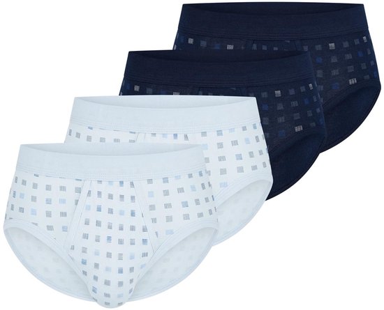 Schiesser Lot de 4 slips / caleçons pour hommes Cotton Essentials Feinripp