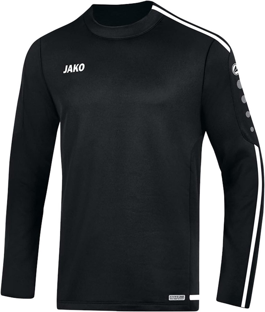 Kinder Trainingsshirt Zwart/Wit - Sportshirt School en Gym - Diverse Maten