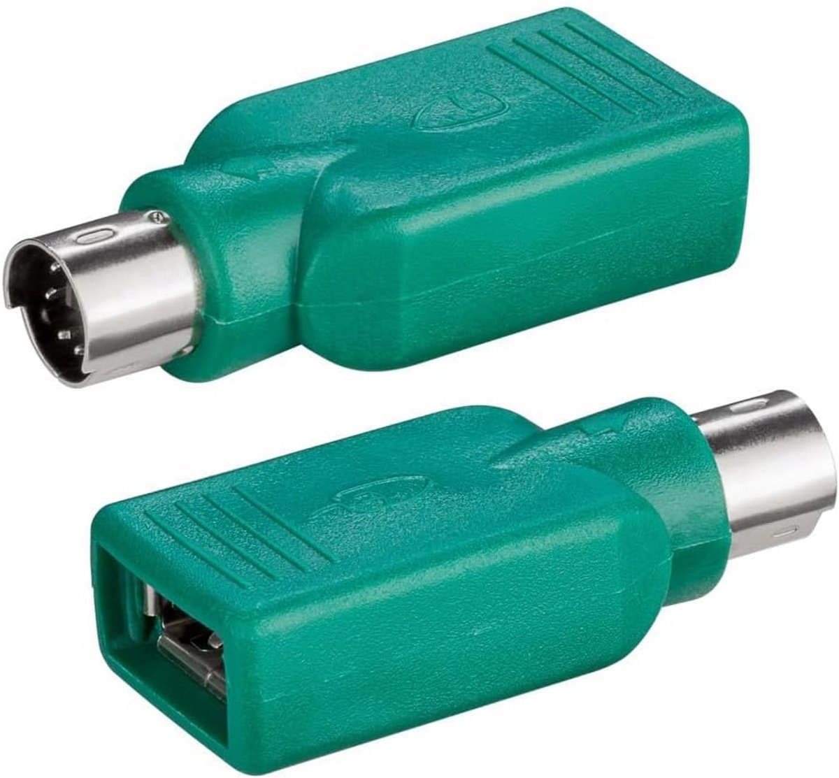 USB naar PS2 Adapter Kabel voor Muis of Toetsenbord - Groen