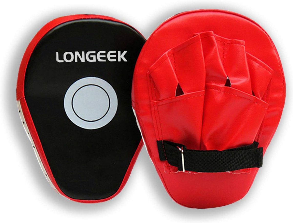 Professionele Bokshouders Set - Gebogen Focus Pads voor MMA, Kickboksen en Martial Arts Training