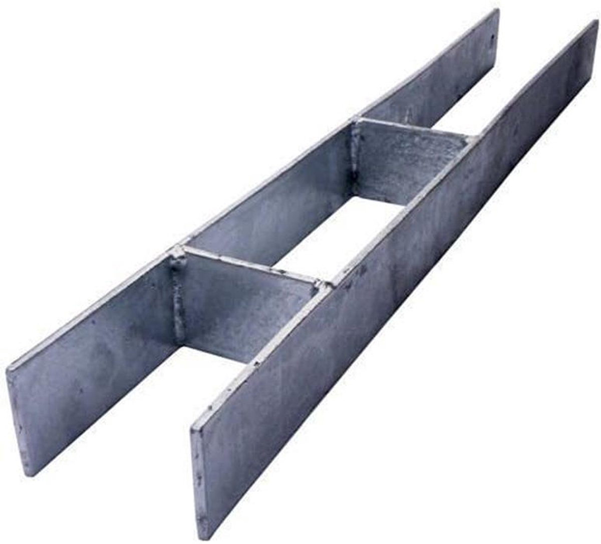 Stevige H-paalanker voor betonplaatsing - 110x110 mm paalhouder