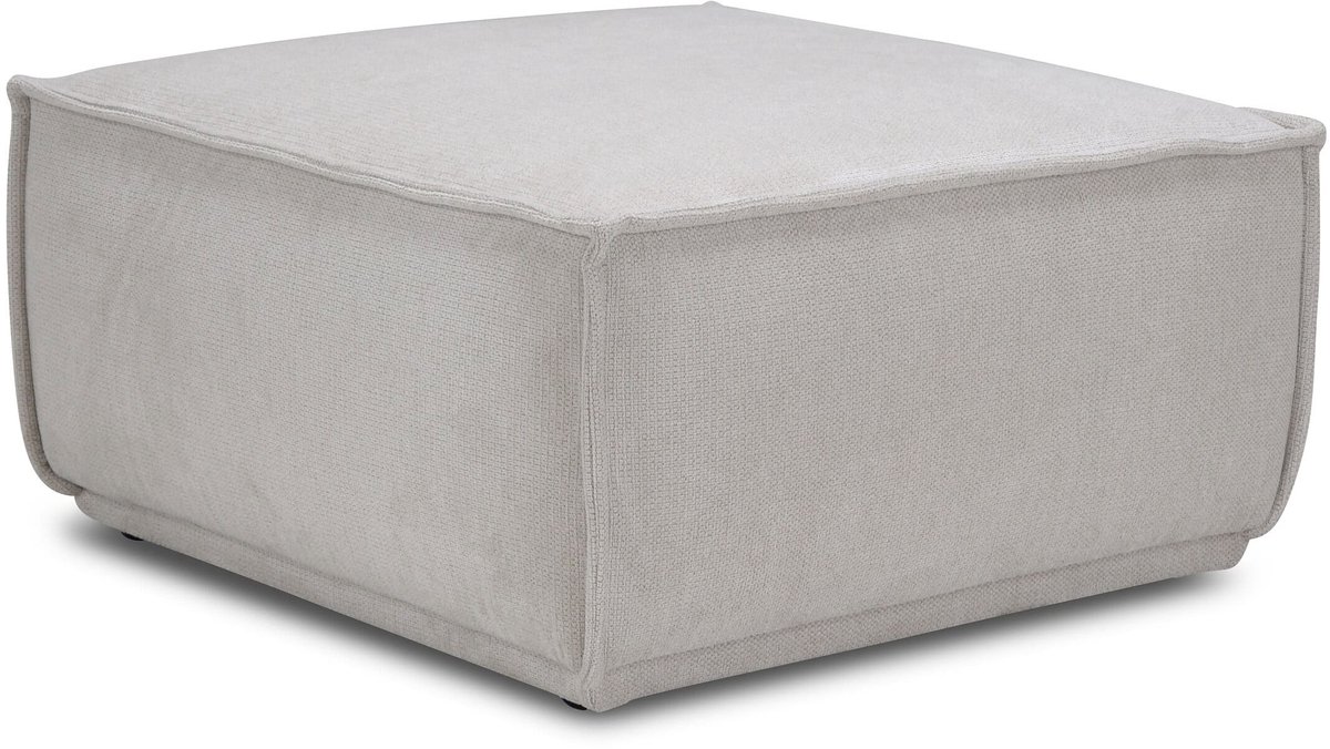 Icon Living - Hocker Anna 80x80 Stof Mito Natural
