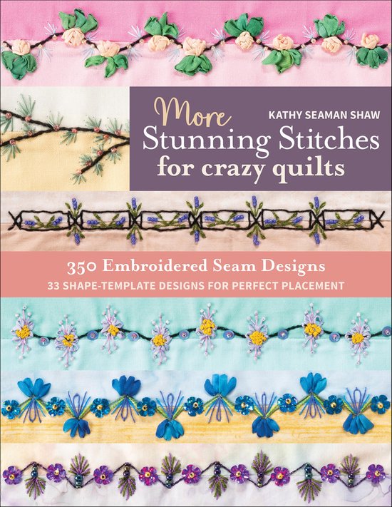 More Stunning Stitches for Crazy Quilts - cover