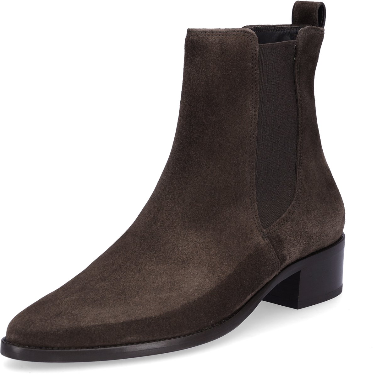 Paul Green 8271 Enkellaarsjes - Enkelboots met rits - Dames - Bruin - Maat 40,5