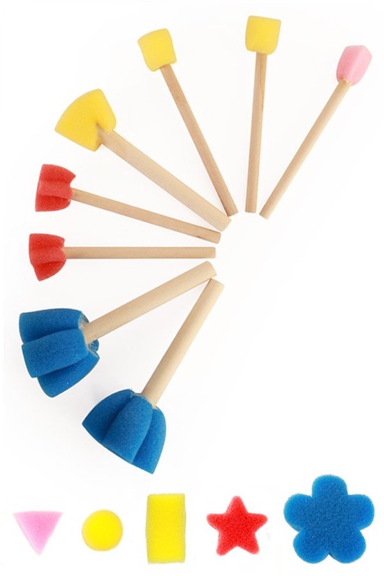 PXP Figuursponsjes 8 assortie