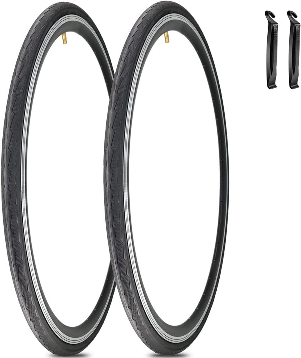 Set van 2 Vouwbanden voor Racefiets 700x28C 60 TPI