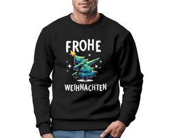 Kersttrui Heren Dabbing Kerstman Funny Leuke Kerstman Sweater