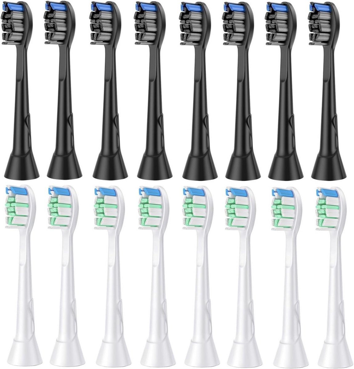 16x Opzetborstels Elektrische Tandenborstel - Compatibel met de meeste modellen