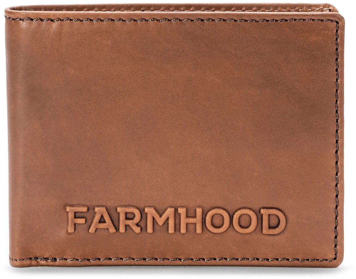 Farmhood Leren Portemonnee Nashville Wallet Brown 2 Bruine