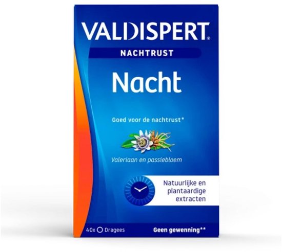 Valdispert Nacht Sterk - Passiebloem voor een goede nachtrust* - 40 tabletten