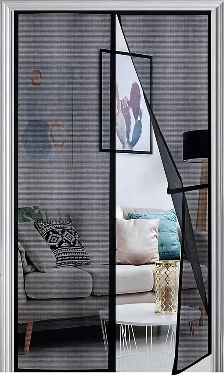 Stunq® Vliegengaas Deur met Magnetische Sluiting 75 x 210 cm