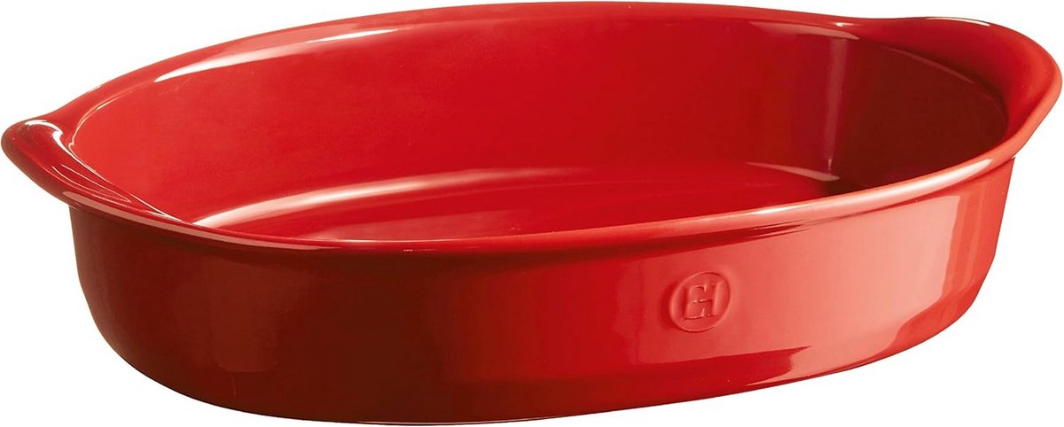 Grote Ovale Ovenschaal Keramiek 41x26cm Hittebestendig