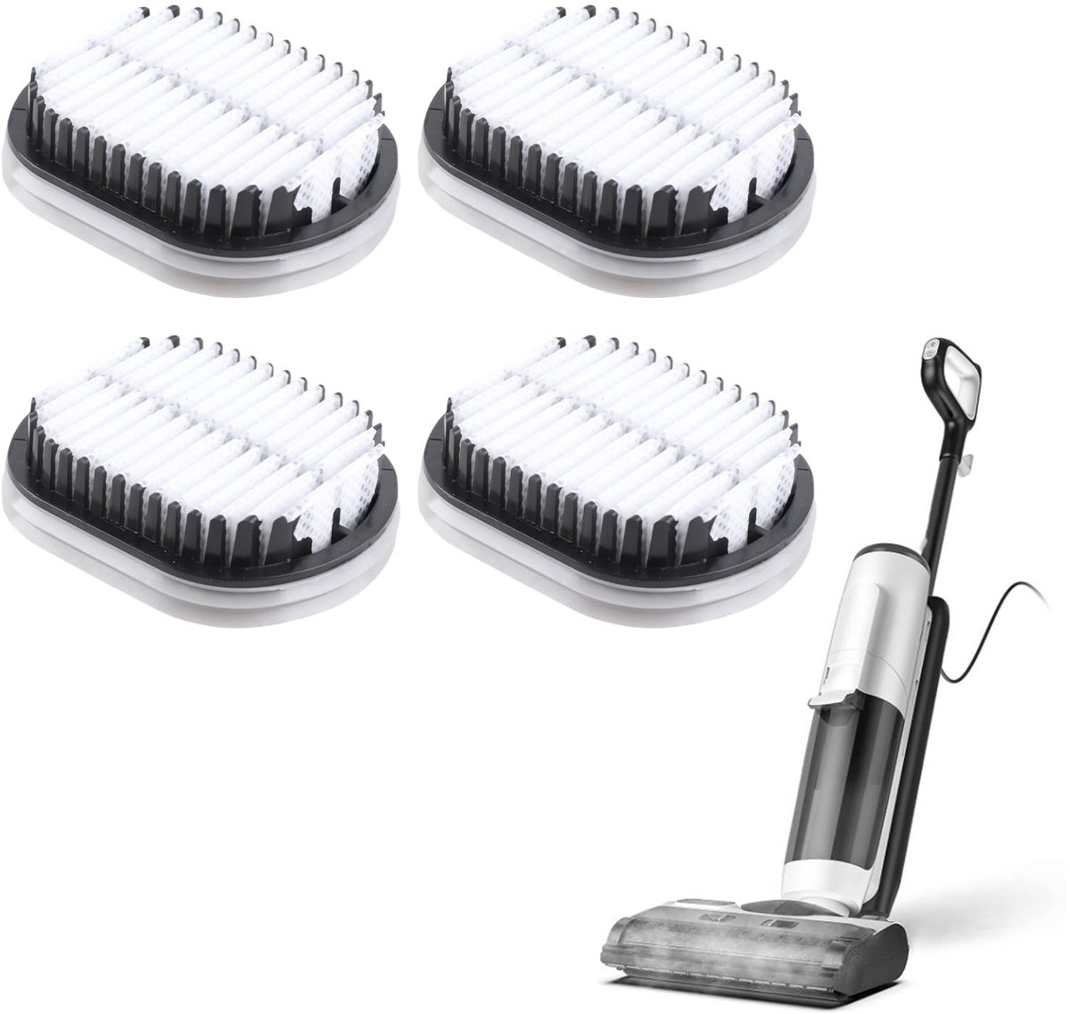 4 STKS Vacuüm Filter vervanging Geschikt voor 2.0 Slim voor Floor One S5 COMBO Filter Set voor Stofzuiger Hoge Efficiëntie Roetfilter Montage