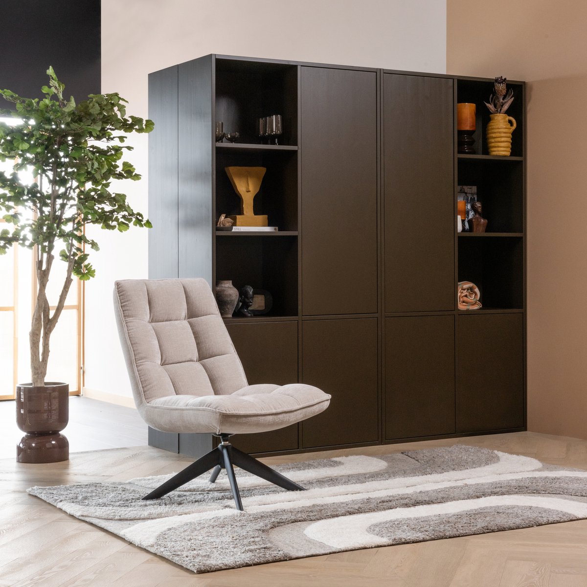 WOOOD WOOOD Jouke Draaifauteuil - afbeelding 5