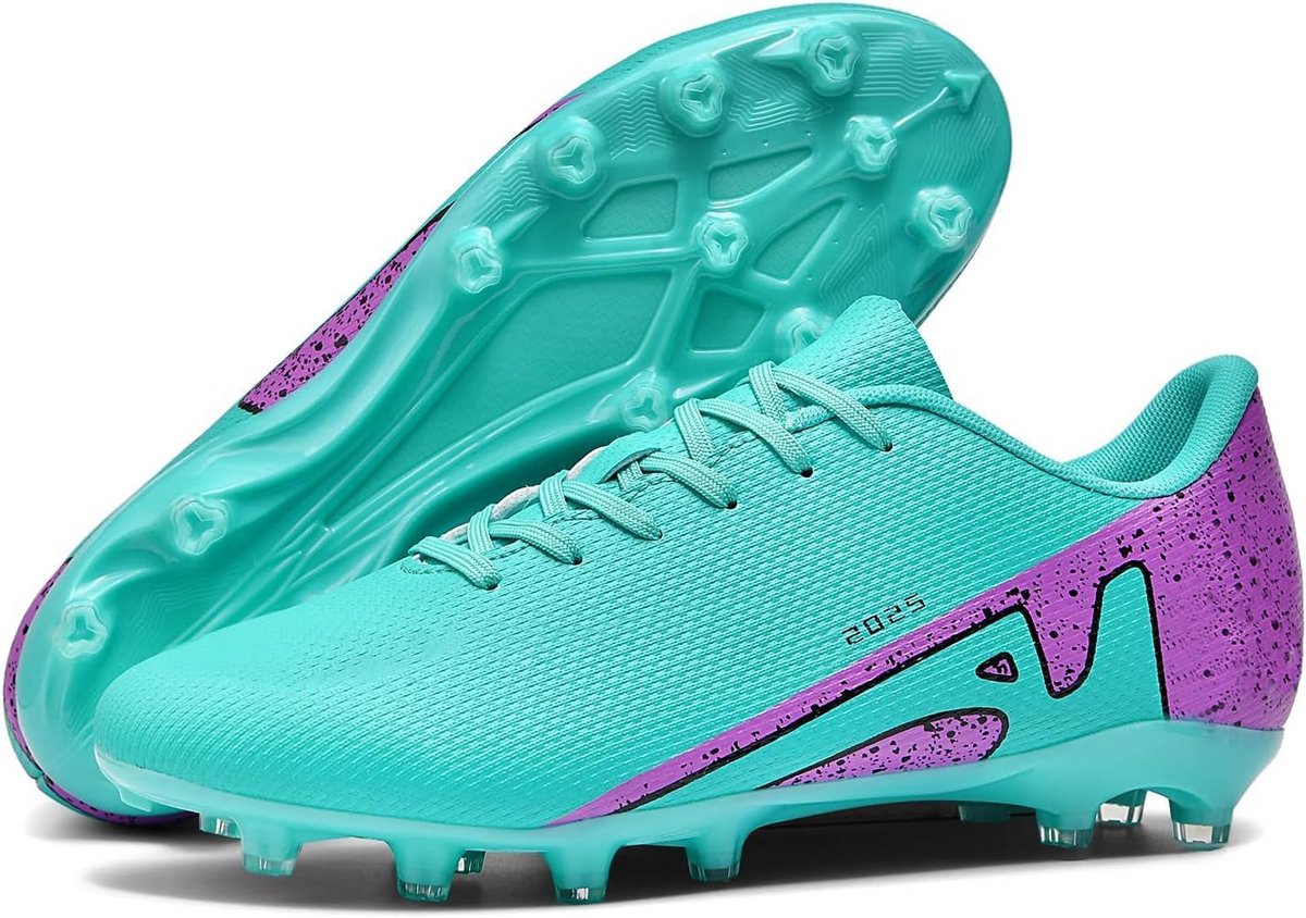 Voetbalschoenen met noppen voor kunstgras en grasvelden - duurzaam en comfortabel