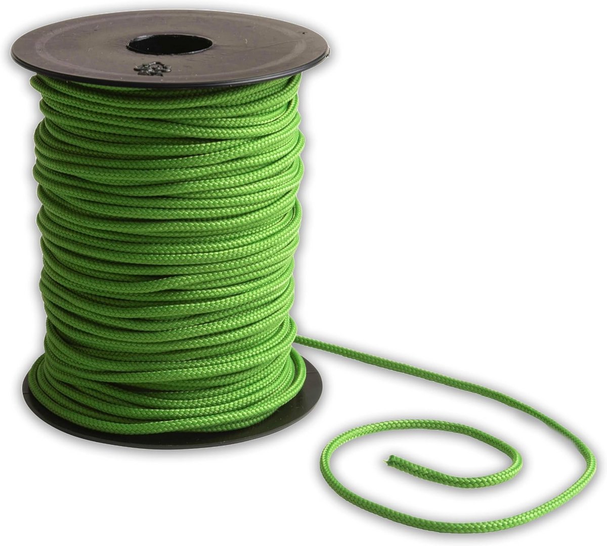Venetiaans Touw 50 Meter Erwtengroen Nylon Koord 3mm voor Gordijnen en Jaloezieën