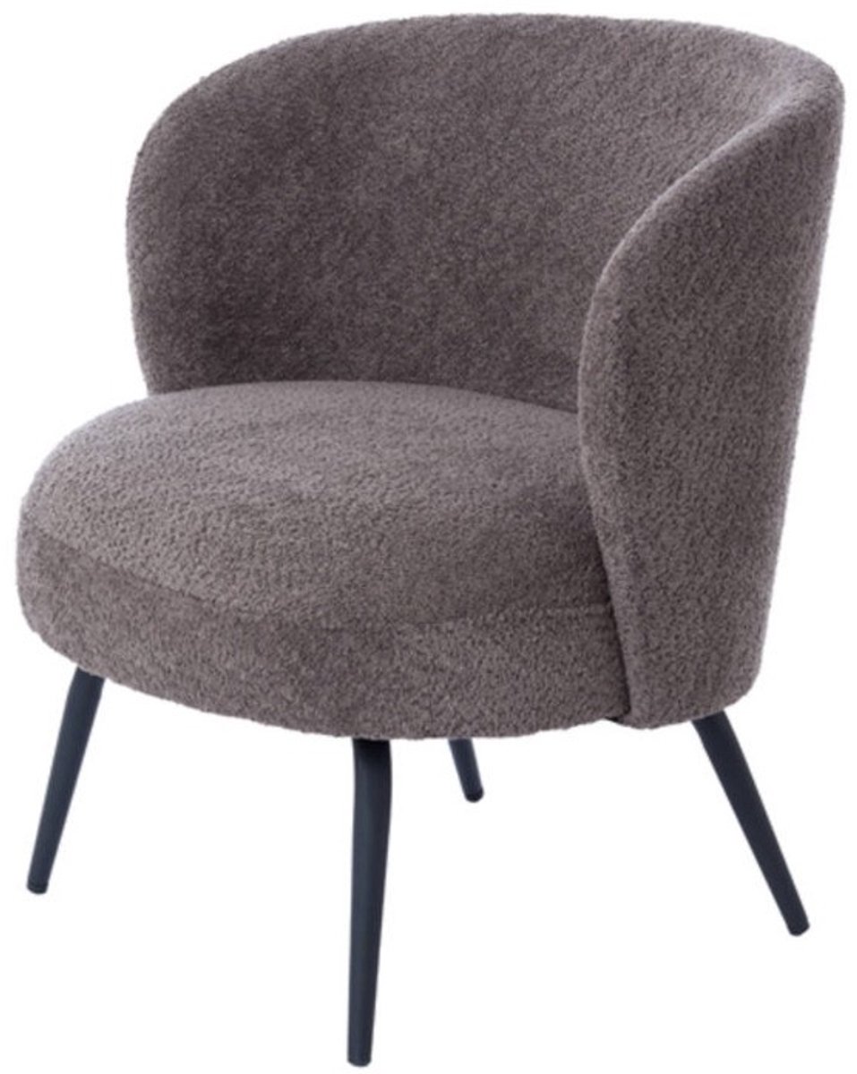 Fauteuil Dieyda Bouclé - Bruin
