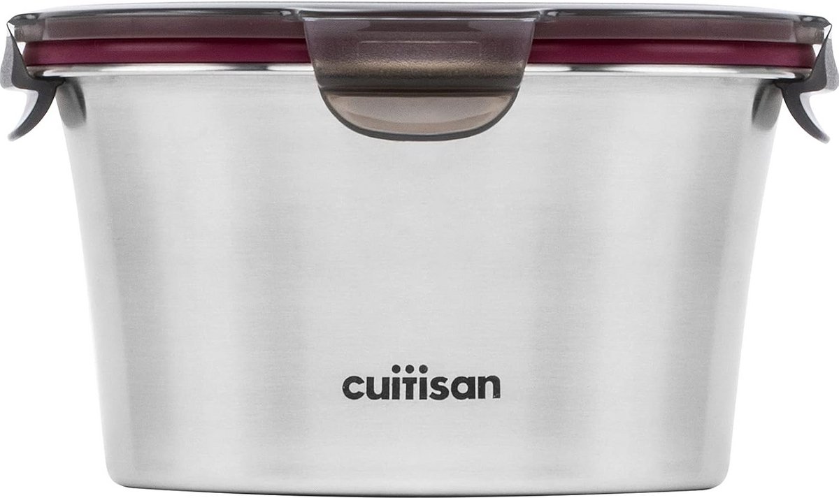 Roestvrij Stalen Airtight Container met Rond Clipdeksel – 300ml & 920ml