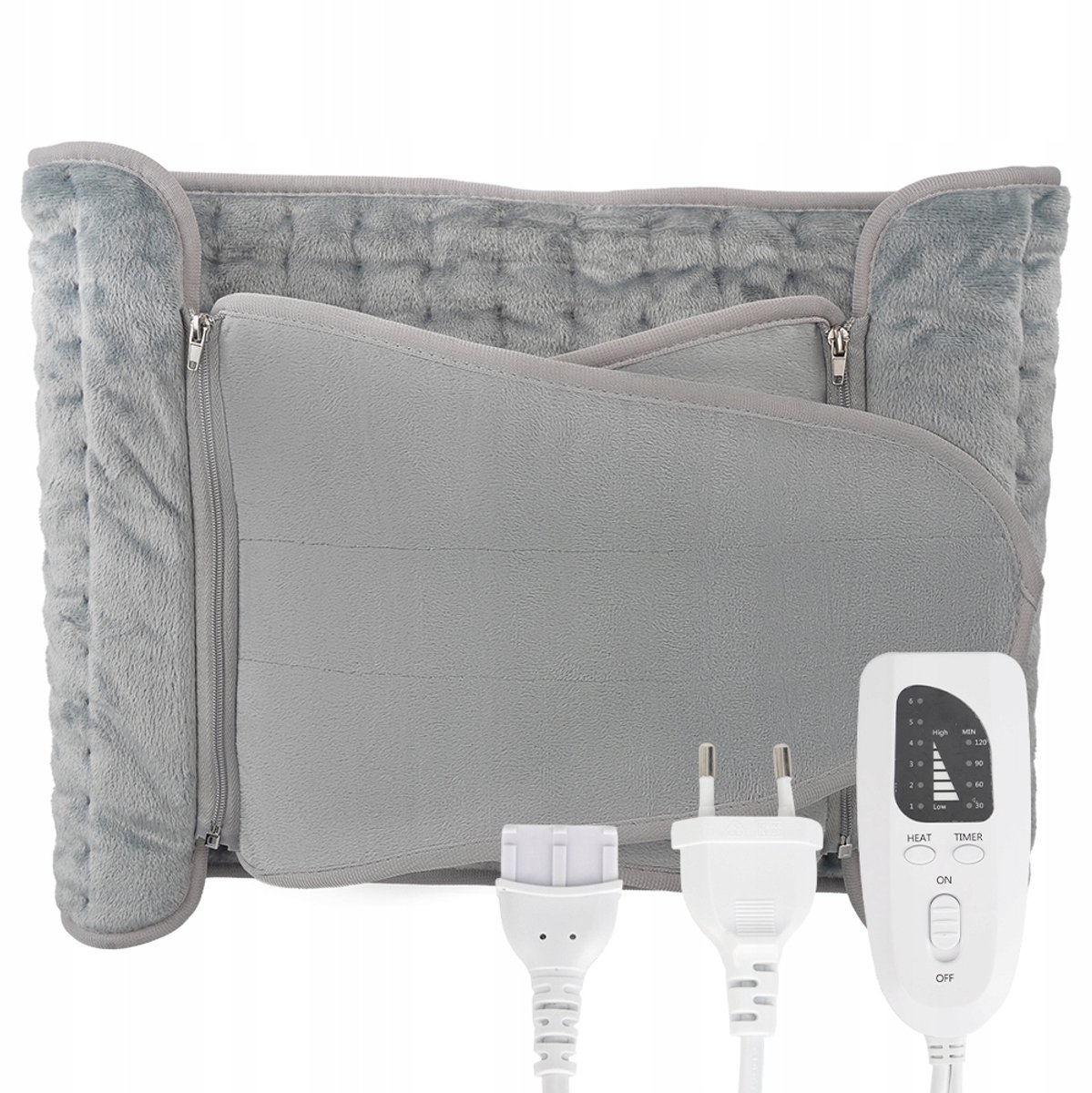 Elektrische Verwarmde Deken 126x30cm met 6 Temperaturen &