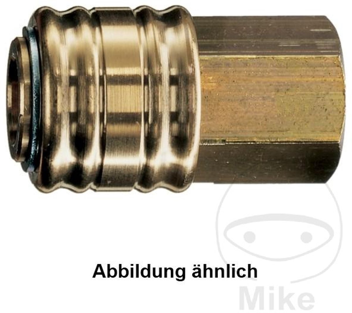 EWO snelkoppeling DN 7,2 binnendraad messing 11,86 mm - 308002