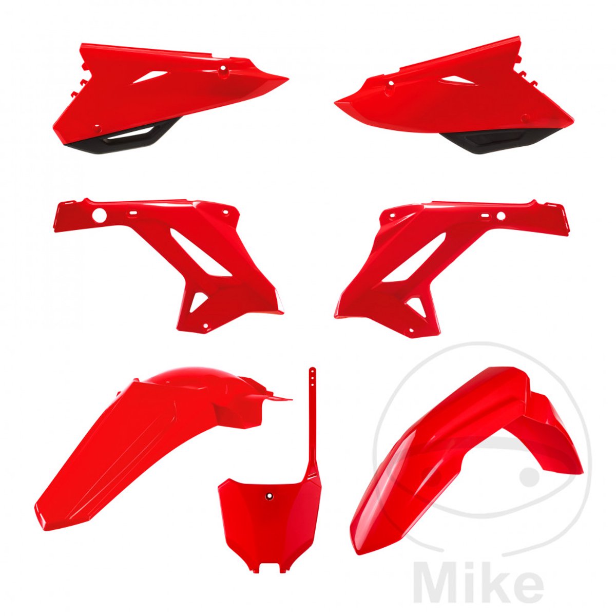 Polisport Off Road Restyling Mx Honda Cr125/250r 00-01 / Style Crf Crf 450r 23 91358 Plastic Set Rood